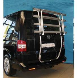 Fahrradtr�ger primavelo f�r VW T5 komplett f�r 4 R�der