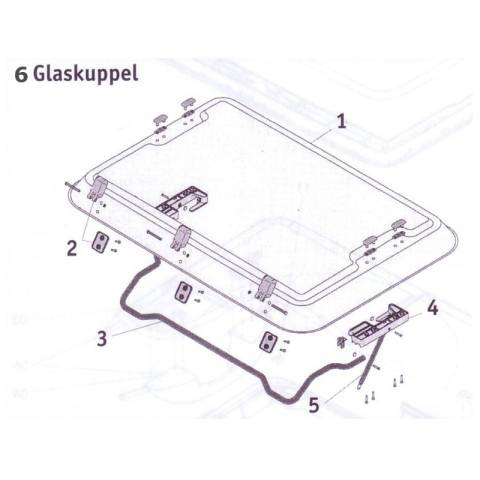 Seitz Heki 2 Gasfeder mit Montageteilen