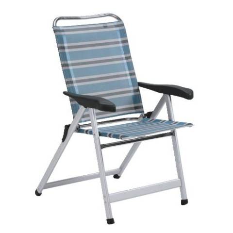 CRESPO Klappsessel Luxus, blau-karavan