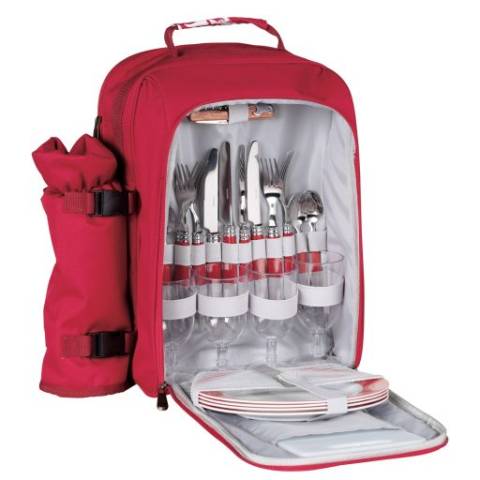 Easy Camp Montana Flower Picknick Rucksack rot