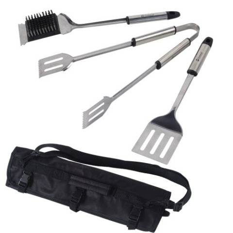 Outwell Edelstahl Grillbesteck incl. Tasche