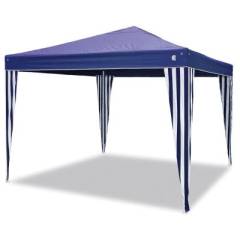 Gartenpavillon Isola - 3 x 3 m - blau
