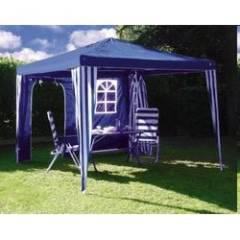 Seitenwand mit Fenster und T�re f�r Gartenpavillon Isola und Cabana