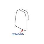 Fiamma Markise F45 plus - Verschlu�deckel links 2,5 - 3,5 m