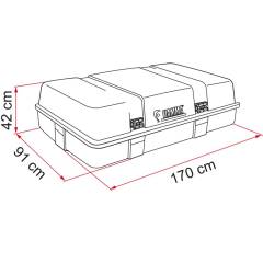 Fiamma Dachbox Ultra Box 3 Top, 520 Liter