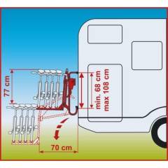 Fiamma Fahrradtr�ger Carry Bike LIFT 77