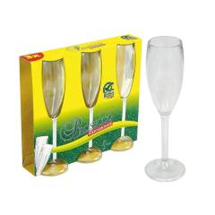 Bruchfeste Sektgl�ser 3er Set