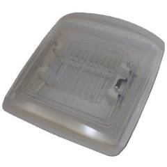 MPK Dachhaube 28 x 28, wei�, mit Verriegelung, Netz und Rollo