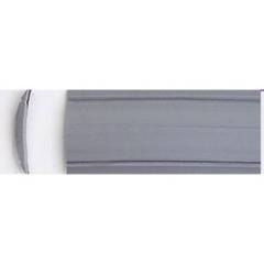 Leistenf�ller uni - 12 mm - grau
