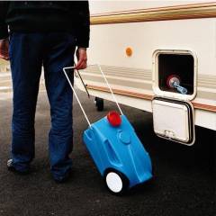 Mobil Tank 22 Liter - Frischwassertank blau