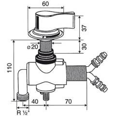 Reich Mischbatterie MonoMix UT chrom