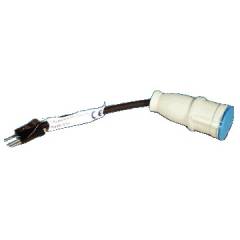 CEE Kupplung <> Schweizer Stecker - Adapterkabel - 0,4 m