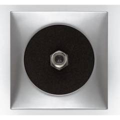 B-Mobil Antennen-Steckdose SAT, chrom matt/anthrazit