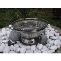 Edelstahl Holzkohlegrill EASY START