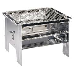 Edelstahl Faltgrill