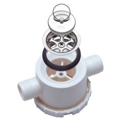 Ablaufgarnitur Doppelt, Ablauf � 25 mm
