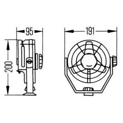 HELLA Turbo Ventilator 12V