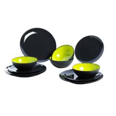 Gimex Lemon Grau Geschirrset