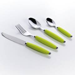 Gimex Grey Color Line Bestecksatz lemon