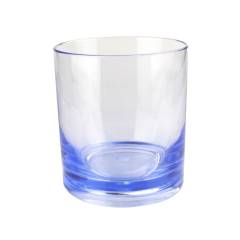 SAN Bruchfestes Trinkglas blau get�nt
