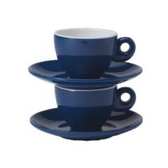 Espresso 2er Set dunkelblau