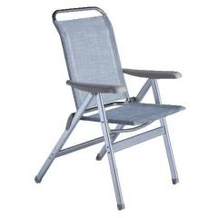 CRESPO Klappsessel Luxus, unigrau