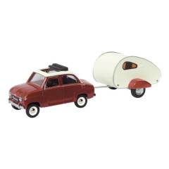 Schuco Gogomobil mit Wohnwagen