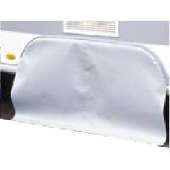 Radkastenabdeckung f�r Hobby Wohnwagen 2-Achs, hellgrau