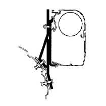 Omnistor Adapter f�r VW T2