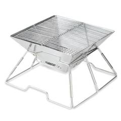Gelert BBQ Edelstahl Faltgrill