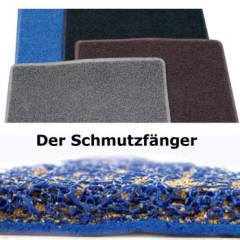 Industrie Fu�matte schwarz 40 x 60 cm