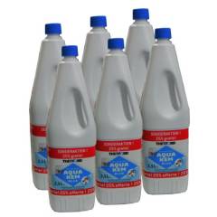 6 x Thetford AQUA KEM BLUE 2,5l Flasche