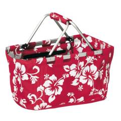Easy Camp Einkaufskorb Basket Flower rot