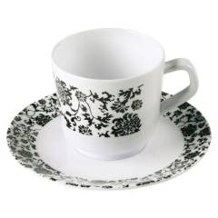 Outwell Geschirr Set Flower - Tasse und Unterteller