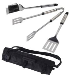 Outwell Edelstahl Grillbesteck incl. Tasche