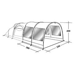 Robens Vista 600 Front Extension