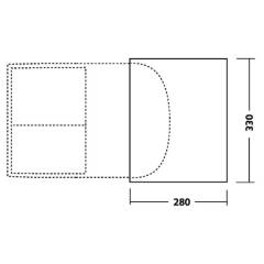 Robens Vista 600 Front Extension