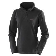 Gelert Womens Longmead Fleece Pullover schwarz
