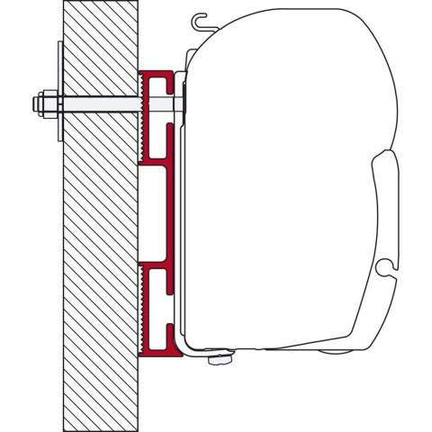 Fiamma Markisen - Universal-Adapter D 8