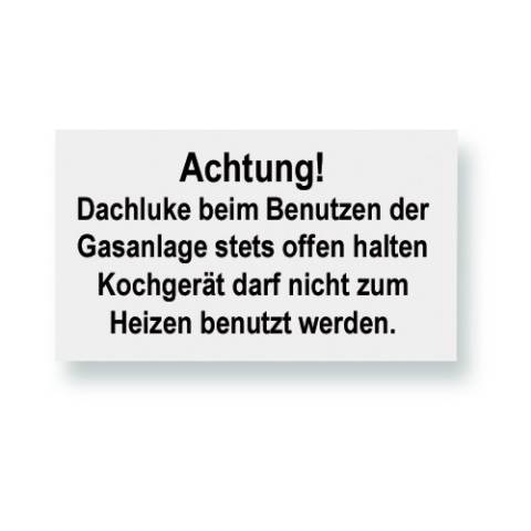 Gaswarnschild