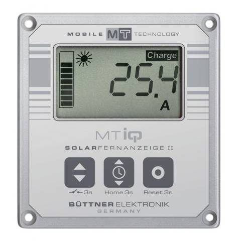 Bttner Elektronik MT Solar Fernanzeige LCD II - silbergrau