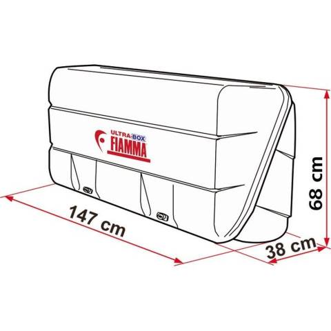 Fiamma Ultra Box Heckbox - 360 Liter