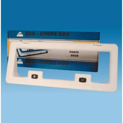 Serviceklappe Crusader Athos - 800 x 300 mm 2 Schlsser creme