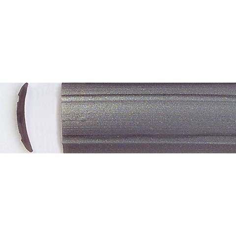 Leistenfller uni - 12 mm - silber