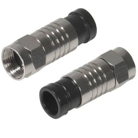 F-Kompressionsstecker 7 mm, 2 Stück