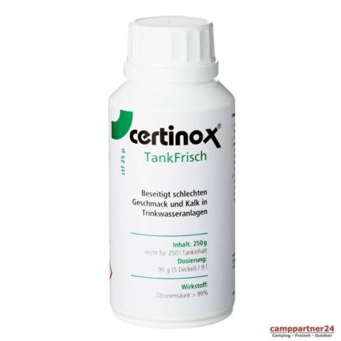 Certinox TankFrisch