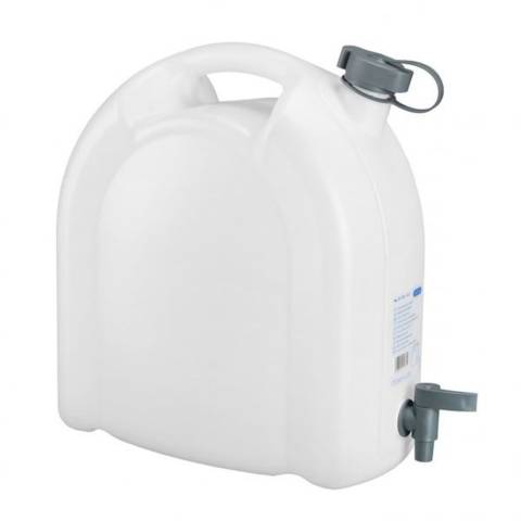 Wasserkanister 15 Liter mit Ablasshahn