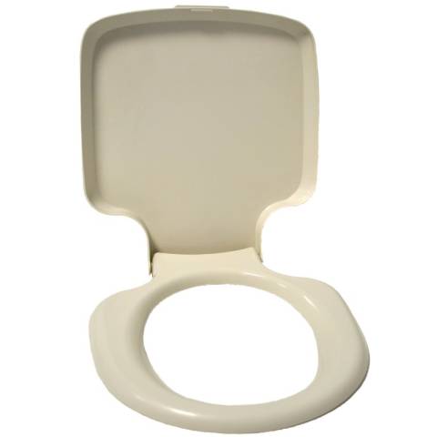 Thetford Porta Potti Qube - Toilettensitz mit Deckel - wei