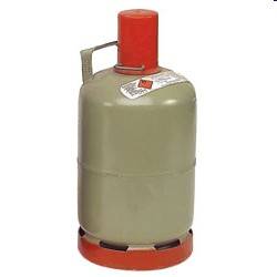 Gasflasche Stahl 5 kg - gebraucht