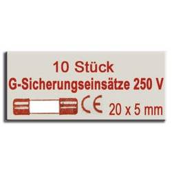 Feinsicherung 10A, 10er Pack